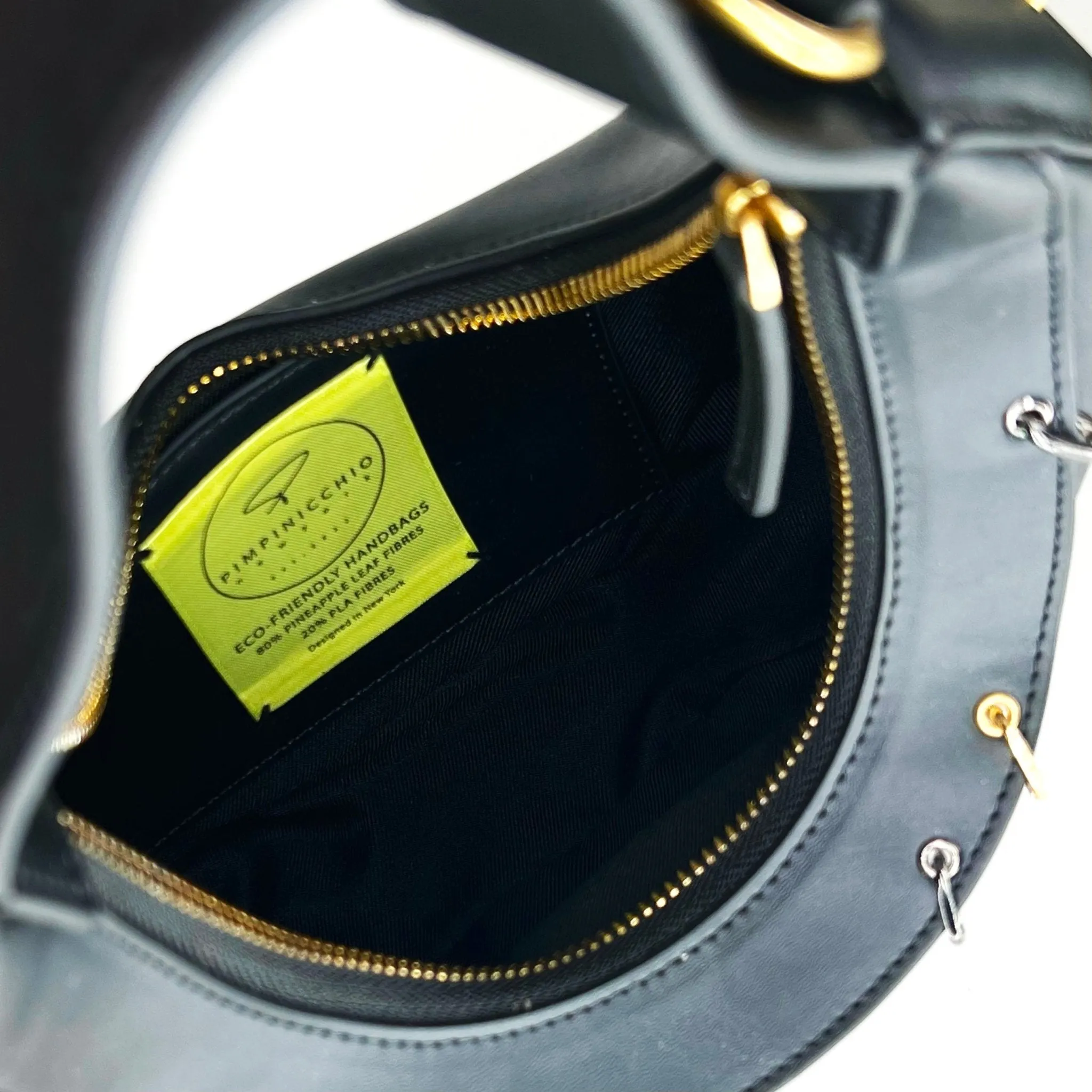 515W Asymmetrical Hobo Bag In Black