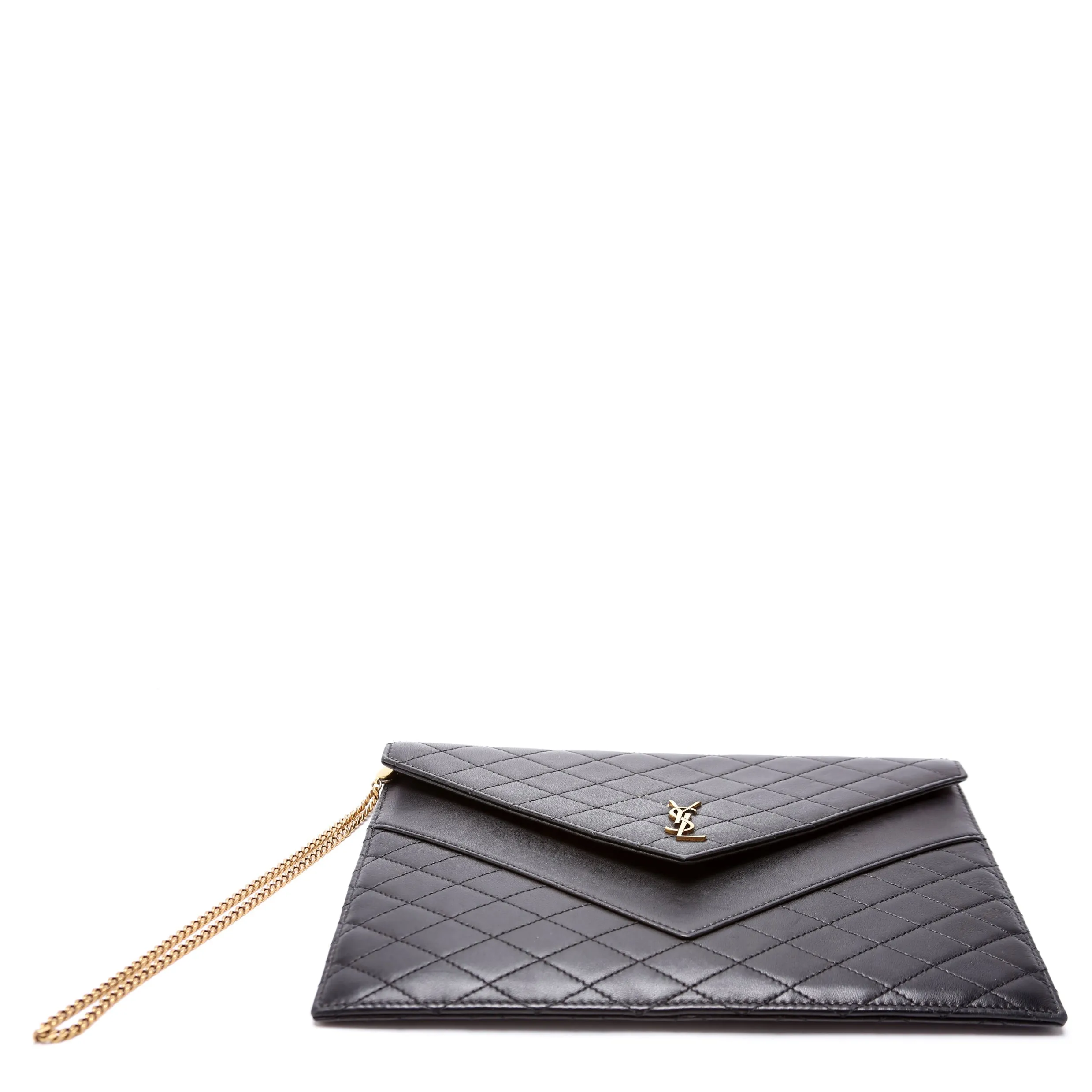 685596 Gaby Double Flap Chain Pouch