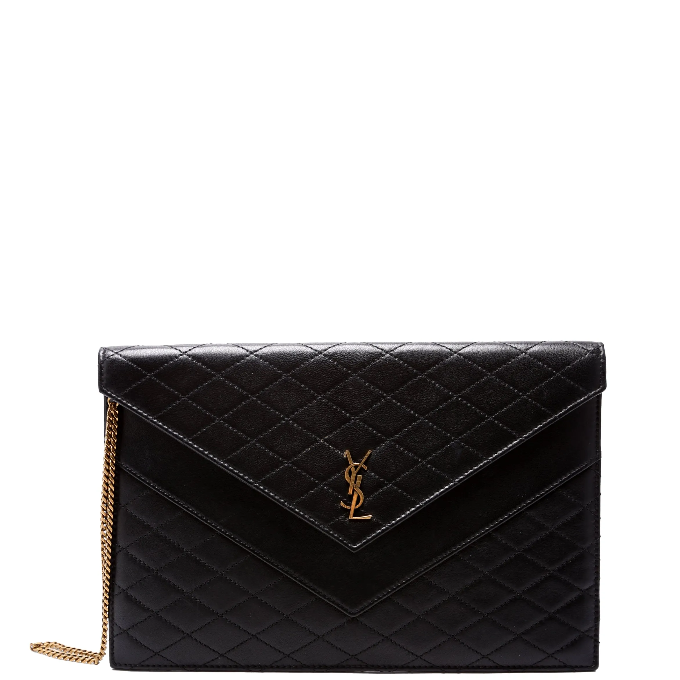 685596 Gaby Double Flap Chain Pouch