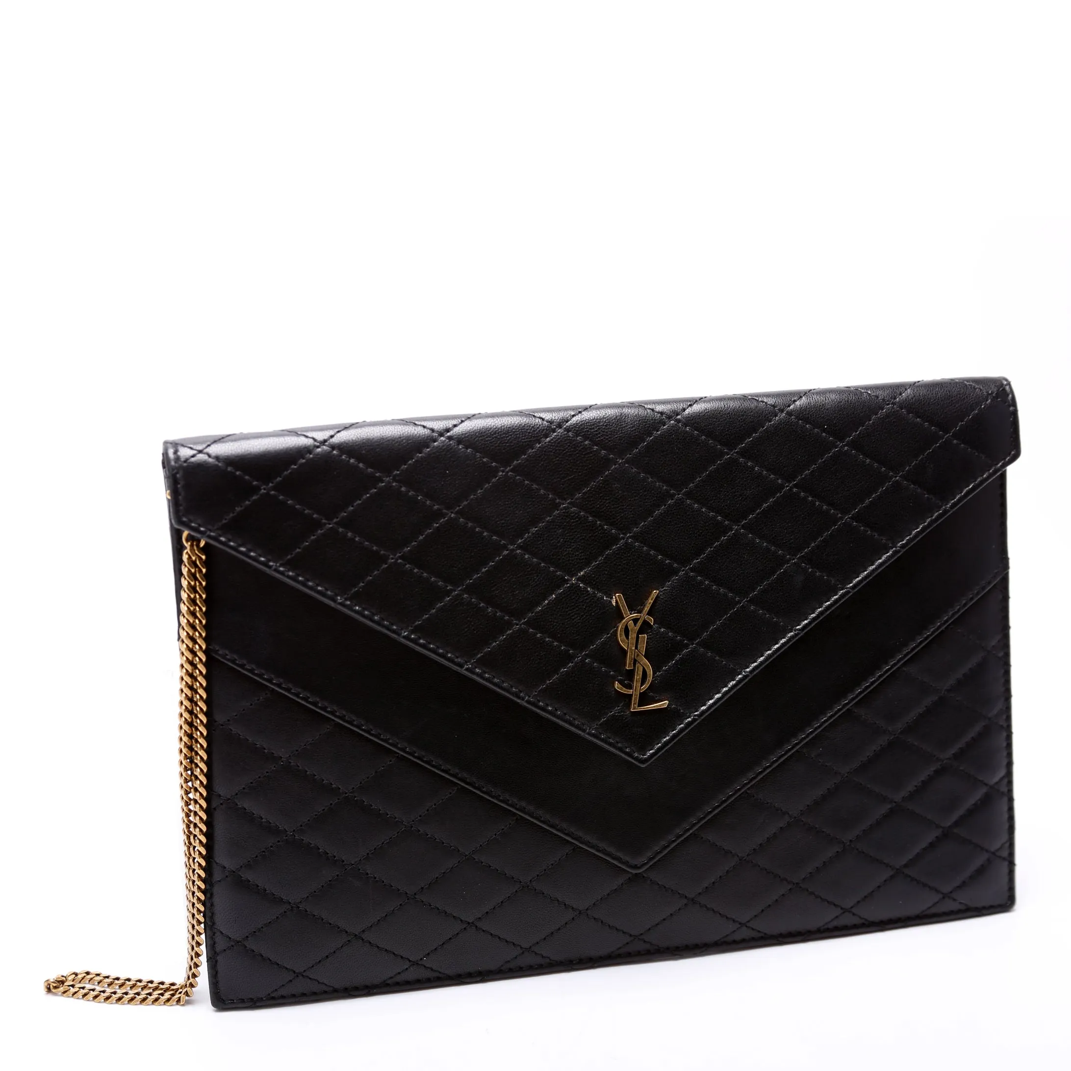 685596 Gaby Double Flap Chain Pouch