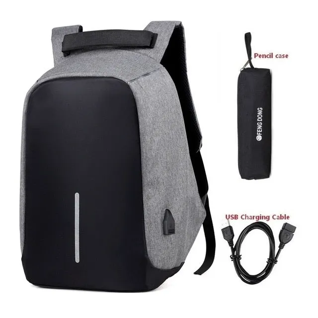 Brand backpack Anti-theft Backpack Bag 15.6 Inch Laptop Notebook Mochila Male Waterproof Back Pack Backbag School Backpack