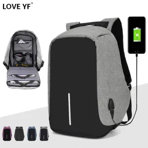 Brand backpack Anti-theft Backpack Bag 15.6 Inch Laptop Notebook Mochila Male Waterproof Back Pack Backbag School Backpack