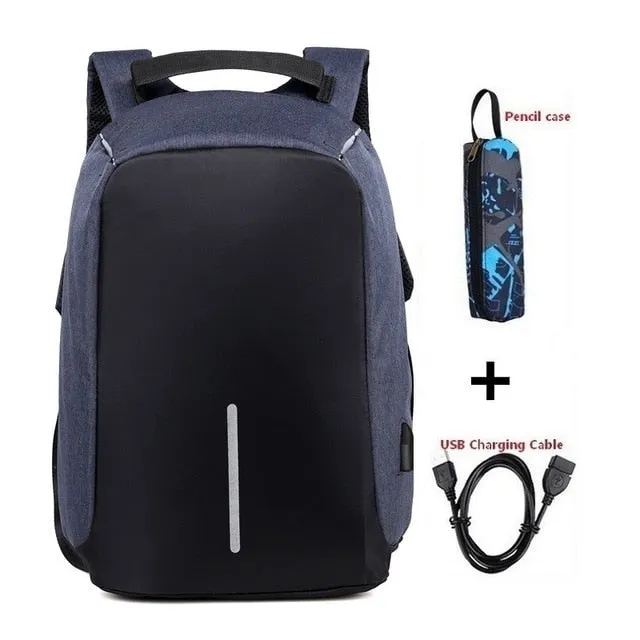 Brand backpack Anti-theft Backpack Bag 15.6 Inch Laptop Notebook Mochila Male Waterproof Back Pack Backbag School Backpack