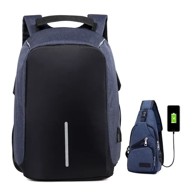 Brand backpack Anti-theft Backpack Bag 15.6 Inch Laptop Notebook Mochila Male Waterproof Back Pack Backbag School Backpack