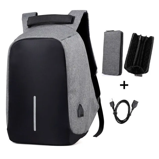 Brand backpack Anti-theft Backpack Bag 15.6 Inch Laptop Notebook Mochila Male Waterproof Back Pack Backbag School Backpack