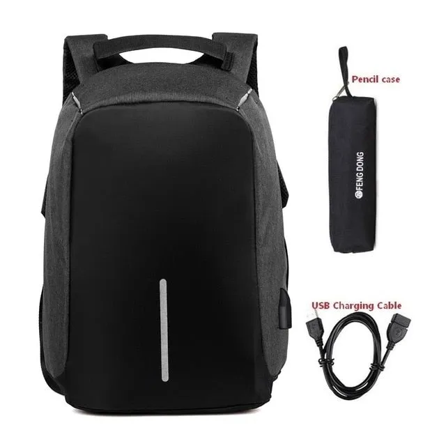 Brand backpack Anti-theft Backpack Bag 15.6 Inch Laptop Notebook Mochila Male Waterproof Back Pack Backbag School Backpack