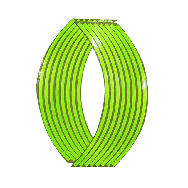 Flourecent Reflective Rim Tape
