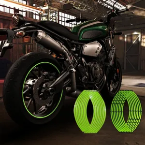 Flourecent Reflective Rim Tape