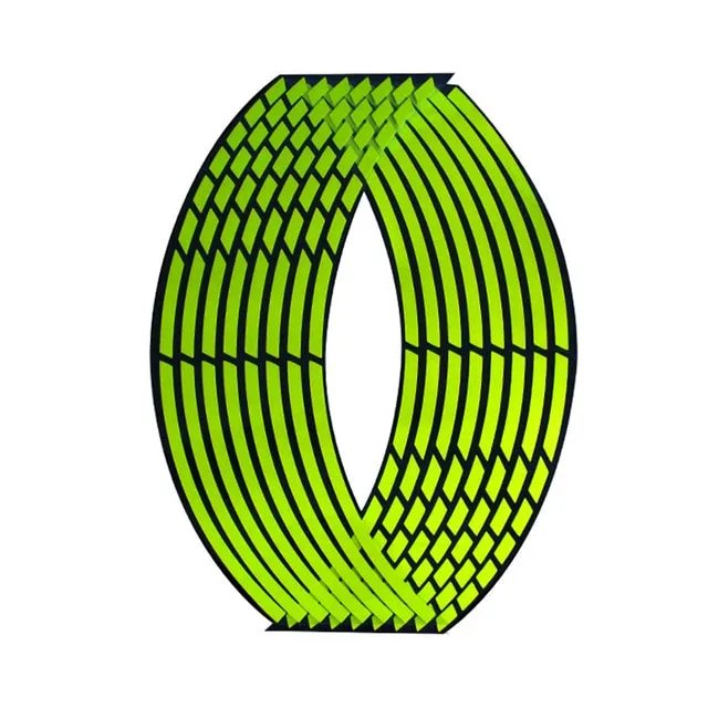 Flourecent Reflective Rim Tape