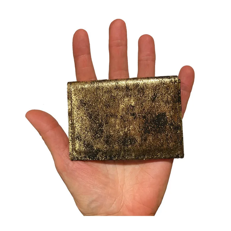 Folding Wallet - Green & Black Snake