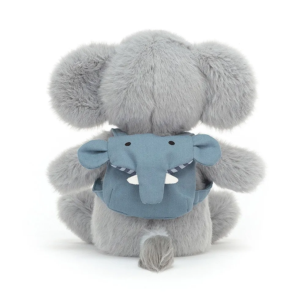Jellycat Soft Toy Backpack Elephant