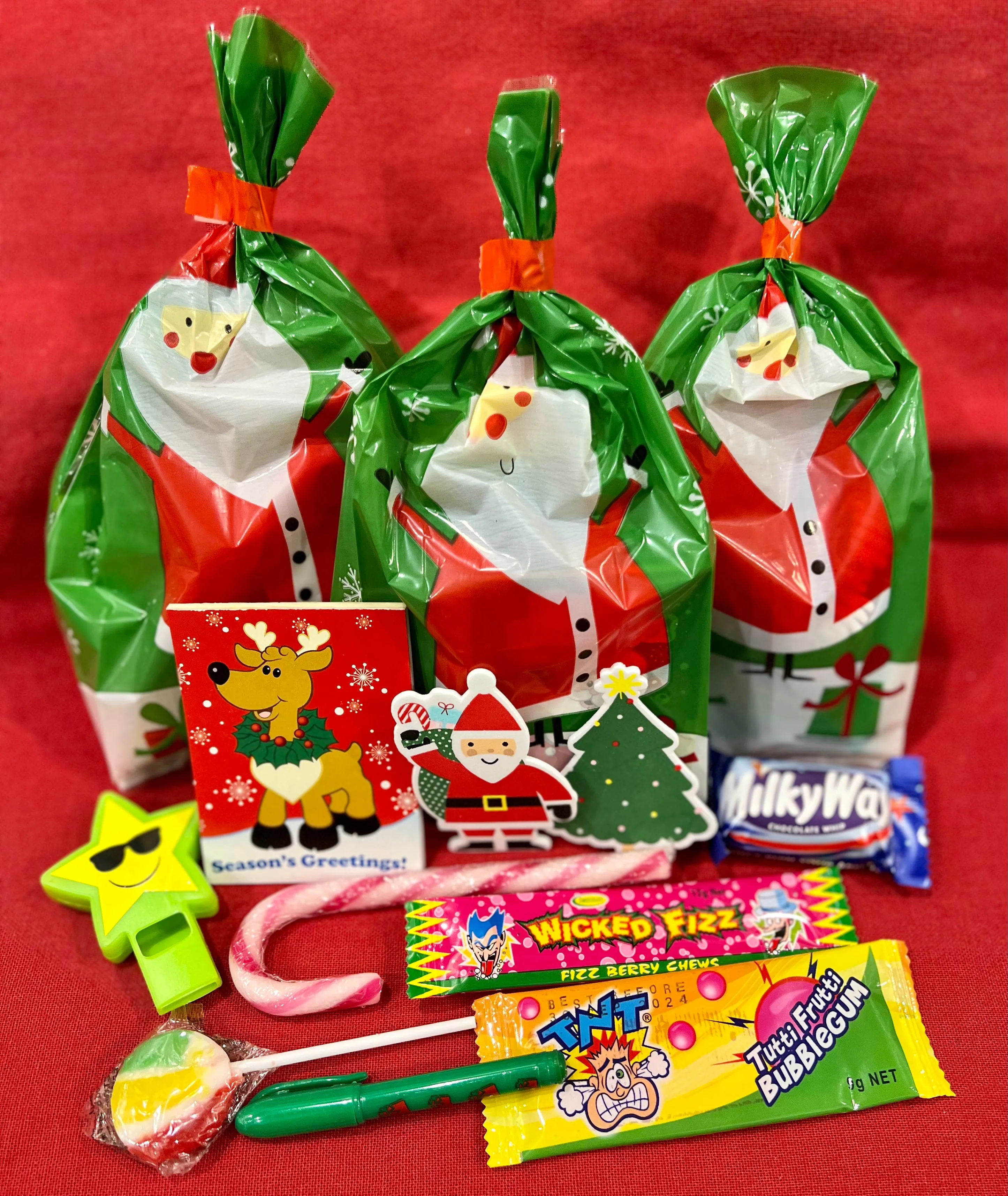 Santa's Treat Lolly Bag