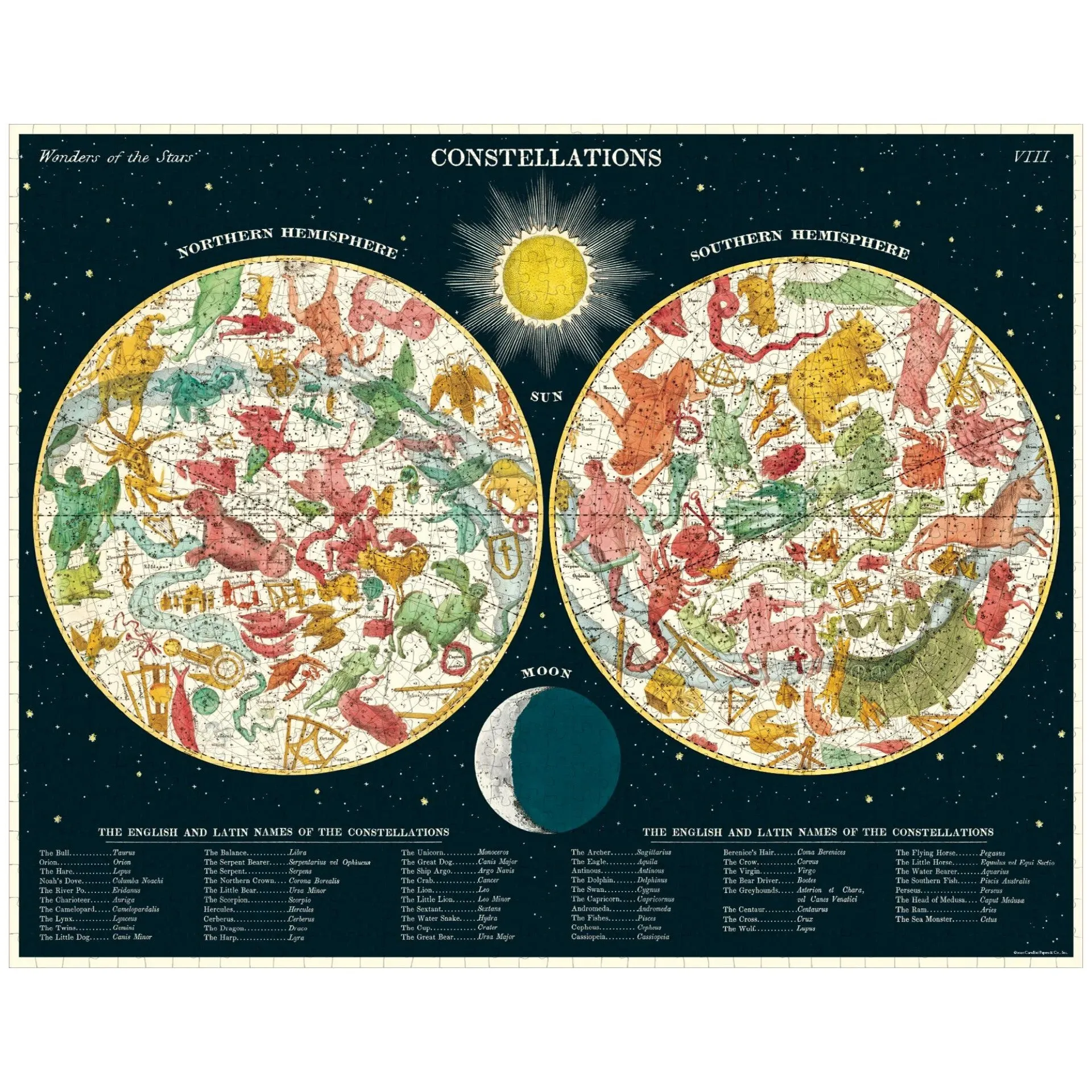 Vintage Constellations Puzzle